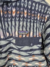 Patagonia Synchilla Snap T Aztec Fleece Damen klein gemustert Herbst 2018