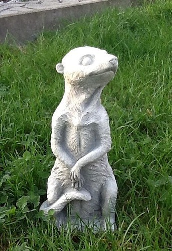 Steinfigur erdmännchen - steinfigur,