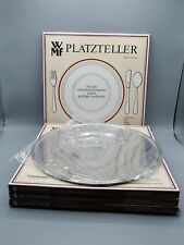 WMF 4x Platzteller Cromargan