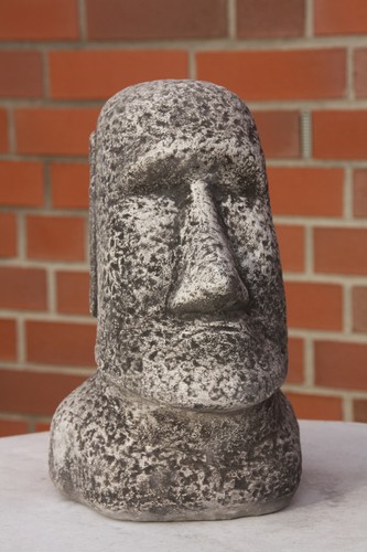 Osterinsel aus steinguss - aus,