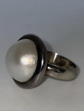925 Silber Zucht-Perlen Ring