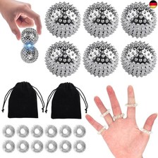 Massageball-Set: Magnetische