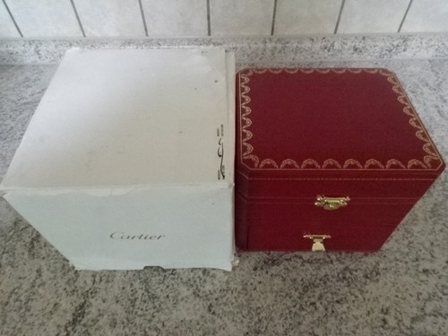 Cartier rot box mit umkarton - rot,