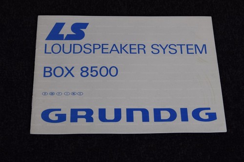 Grundig box 8500 - grundig,