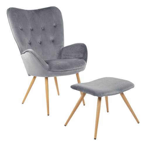 Ohrensessel sessel mit - -,