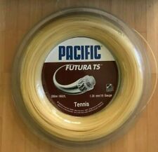 Tennissaite Pacific Futura TS 1,38 mm / 15 Gauge, natur, 200m Rolle 