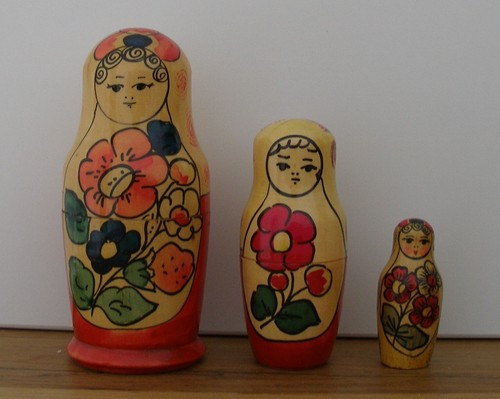 Russische matrjoschka - russische,