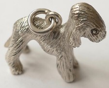 Anhänger ein Hund 925 Silber Vintage 70er pendant silver