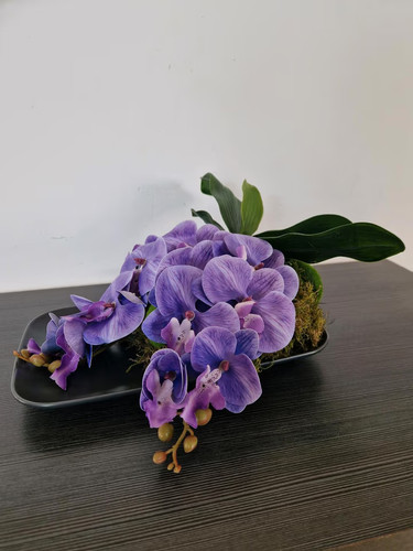 Seidenblumengesteck orchideen - seidenblumengesteck,,