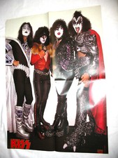 KISS / DEBBIE HARRY - Pop Rocky Poster - gefaltet - Sammlerstück