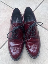 Tamaris Budapester Damenschuhe Halbschuhe Rot Lack EUR 39