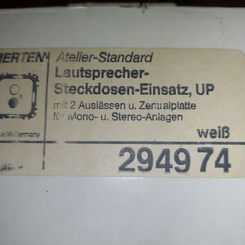 Merten lautsprecher einsatz - einsatz, up
