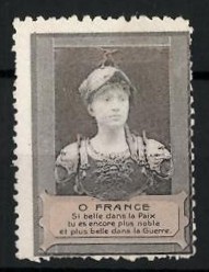 Reklamemarke frankreich o - reklamemarke,