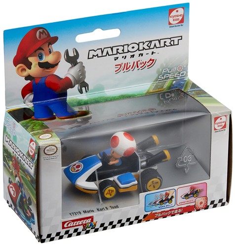 Kyosho egg mario kart pullback - kart,