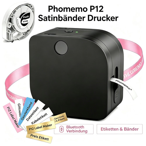Etikettendrucker bluetooth p12 - etikettendrucker,