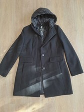 Barbara Lebek Damen Mantel Schwarz Größe 42