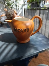 Original RICARD Wasserkrug Keramik Karaffe ,gestempelt made in France- Vintage