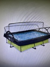 Exit Pool - Komplett-Set 220 x 150 cm  war nur 5 Tage in Gebrauch - OHNE Risse