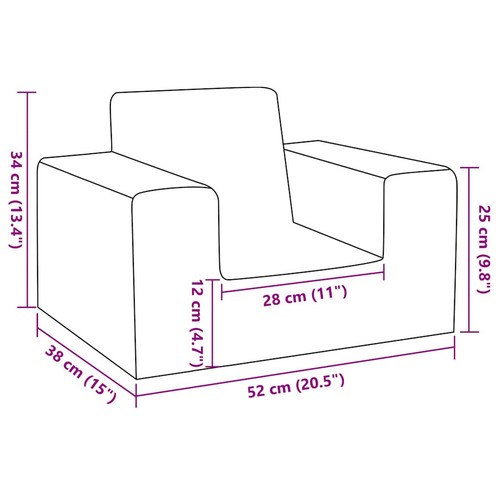 Kindersofa schlafsofa sitzer - schlafsofa, 2-sitzer