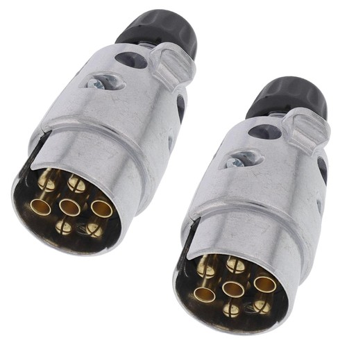 Poliger anhängerstecker - 2x,