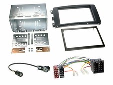 Einbauset Doppel DIN Autoradio für Smart ForFour 04-06 ForTwo 07-10 ISO