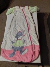 Schlafsack Kinder Sterntaler 100 cm mit Mausmotiv 