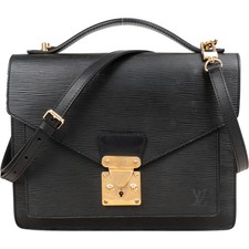 Louis Vuitton Noir Epi Leather