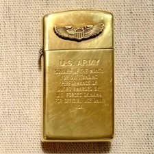Zippo U S Army Slim Feuerzeug