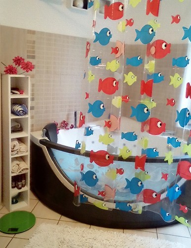 Vinyl duschvorhang flippo - duschvorhang,