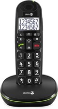 Doro PhoneEasy 110 schwarz Seniorentelefon Festnetztelefon Schnurlostelefon