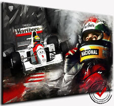 Ayrton Senna Leinwand Bild Art