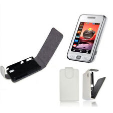 Flip-Style-Case für Samsung GT-S-5230 Star-1 Handy-Klapp-Tasche  Weiss