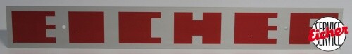Alu eicher schild - alu, eicher-schild