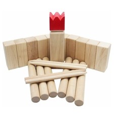Wikinger spiel kubb - wikinger,