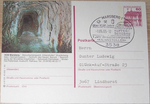 Marsberg 1985 kilianstollen - marsberg,