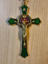 Kleines Kruzifix Wandkreuz in