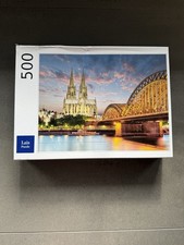 Puzzle 500 Teile Skyline Köln mit Dem