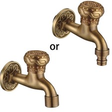 Antik Gold Messing Wasserhahn