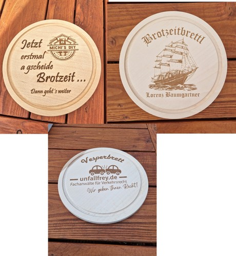 Vesperteller holzbrett - vesperteller,
