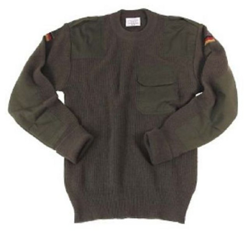Bundeswehr pullover oliv - bundeswehr,