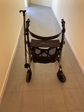 Dietz TAIMA M GT Rollator leicht faltbar + Gehstock höhenverstellbar,  gebraucht