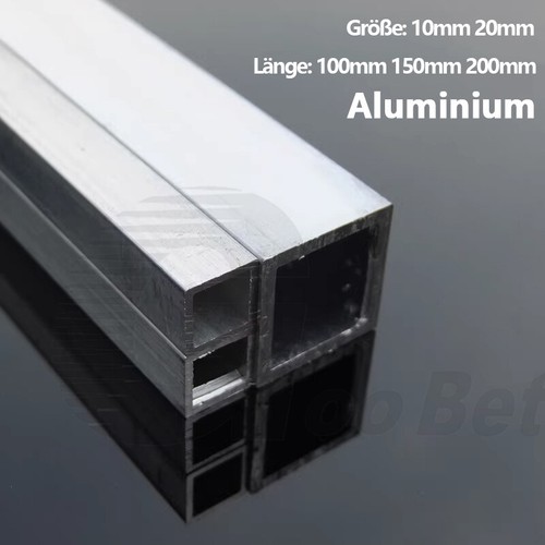Alu vierkantrohr aluminium - alu,