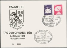 Panzerbrigade 24 Landshut Schoch Kaserne 1984 Couvert N4