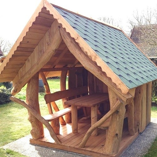 Pavillon holz grillhütte - pavillon,