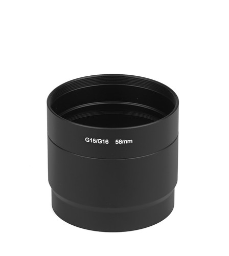 G15 g16 adapter tubus 58mm - adapter,
