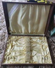 Alter Besteckkasten - KLINGEL PFORZHEIM - 24 tlg. - Größe  ca. 38x28x5,5cm ?