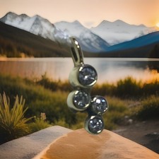 14K 585er KETTENANHÄNGER DIAMANT ANHÄNGER GOLD GOLDANHÄNGER