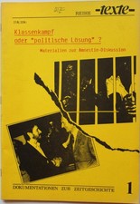 Gruppe 2, Klassenkampf oder