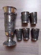 Zinnbecher, Zinngeschirr