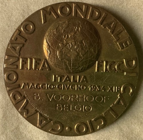 1934 teilnahme medaille - wm,